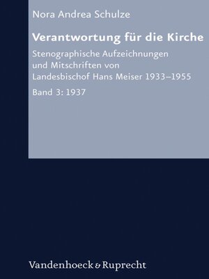 cover image of Verantwortung für die Kirche III